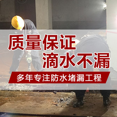 侨乡街道开发区防水堵漏工程
